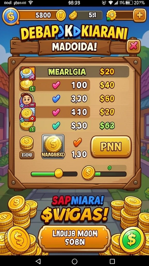 ladang78 - Screenshot menunjukkan karakter utama dalam aksi petualangan.