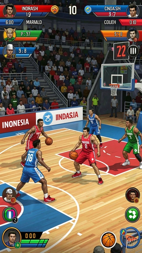 rajastar - Screenshot memperlihatkan pertempuran epik antara pemain.