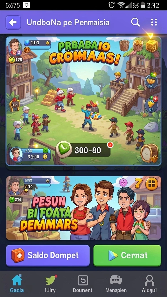vespa69 - Desain level yang memukau dan penuh warna.